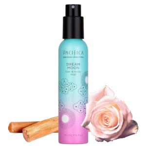 Pacifica Persian Rose Perfumed Hair & Body Mist, Alcohol-Free Spray Designed For Head-To-Toe Wear, Vegan & Cruelty-Free, 6 Fl Oz(New Dream Moon)