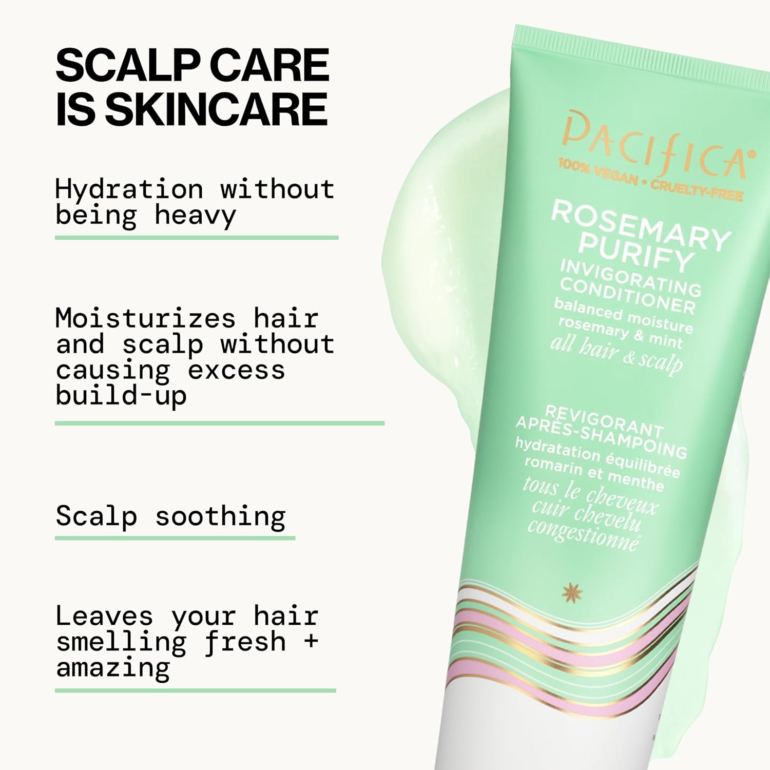 image:imagePacifica Rosemary Mint Scalp Love Conditioner for Flaky and Dry Scalp Hydrates Hair Treatment for Scalp Care wRosemary amp Peppermint Vegan Dermatologist Tested12 Fl Oz Pack of 1