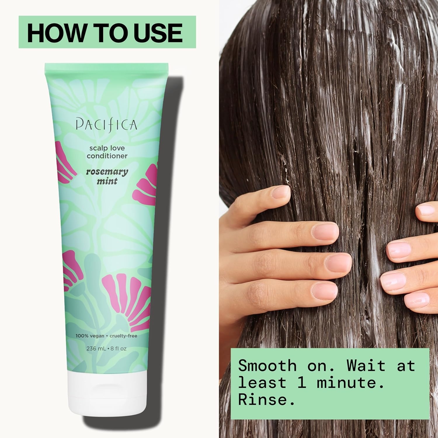 image:imagePacifica Rosemary Mint Scalp Love Conditioner for Flaky and Dry Scalp Hydrates Hair Treatment for Scalp Care wRosemary amp Peppermint Vegan Dermatologist Tested8 Ounce Pack of 1
