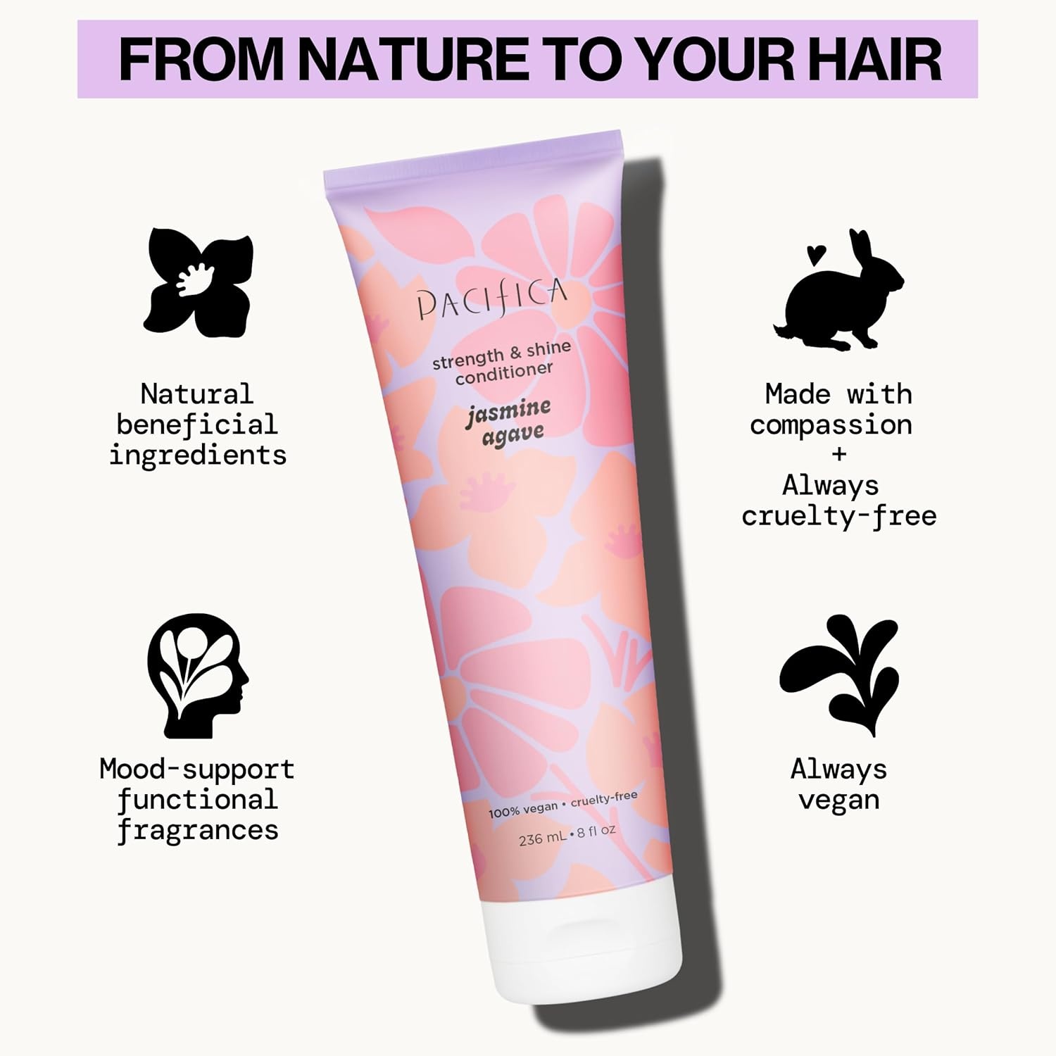 image:imagePacifica Rosemary Mint Scalp Love Conditioner for Flaky and Dry Scalp Hydrates Hair Treatment for Scalp Care wRosemary amp Peppermint Vegan Dermatologist Tested8 Fl Oz Pack of 1