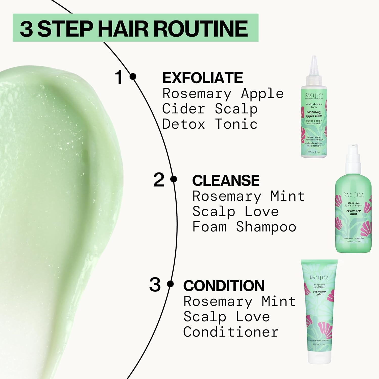image:imagePacifica Rosemary Mint Scalp Love Conditioner for Flaky and Dry Scalp Hydrates Hair Treatment for Scalp Care wRosemary amp Peppermint Vegan Dermatologist Tested12 Fl Oz Pack of 1